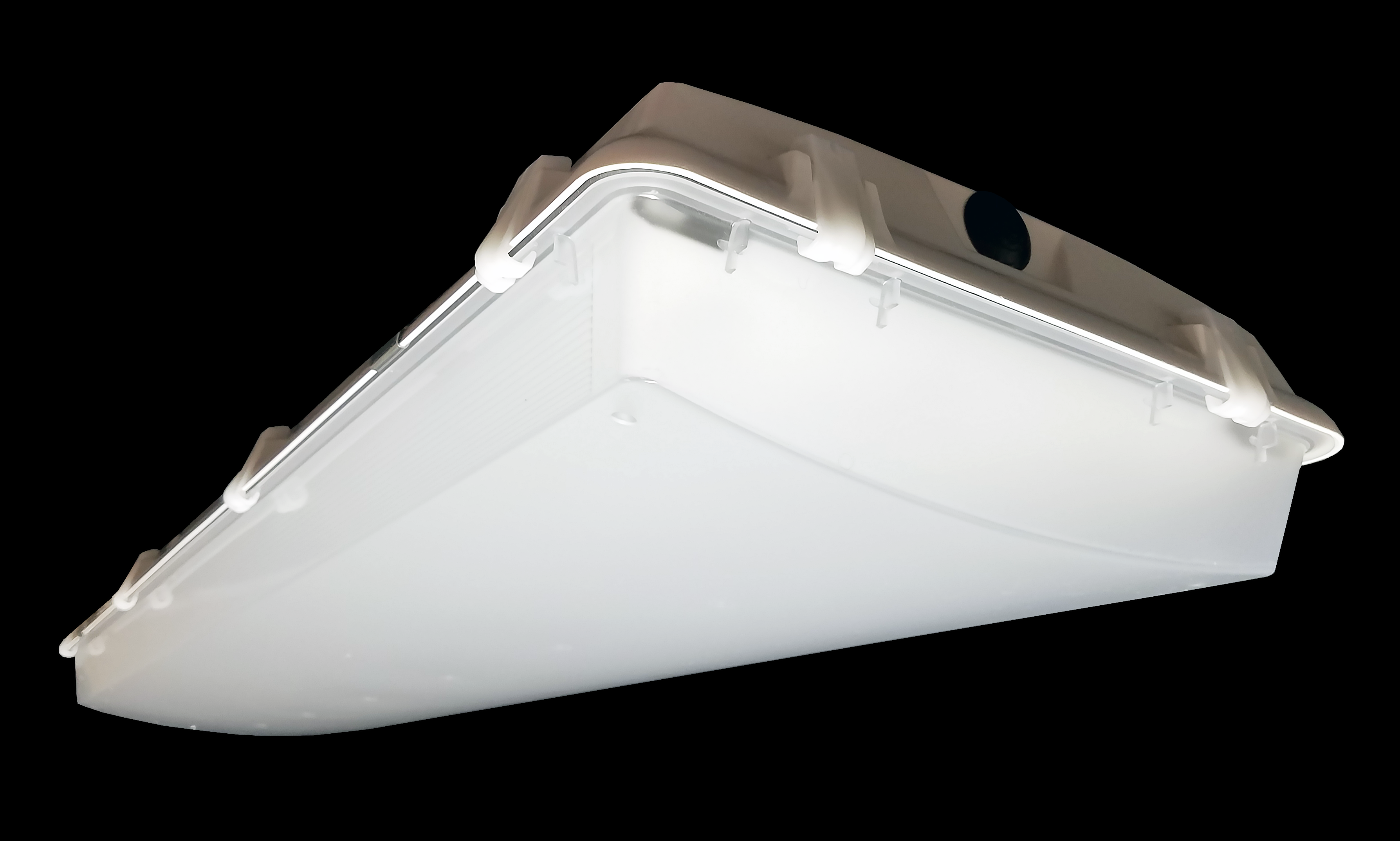 ALP Lighting Sentry Vaportight Lens Cover Diffuser - 4ft TMW Series, Clear Frosted (2-Pack)